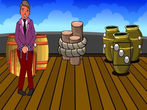 Rescue The Tied Man - browser game screenshot