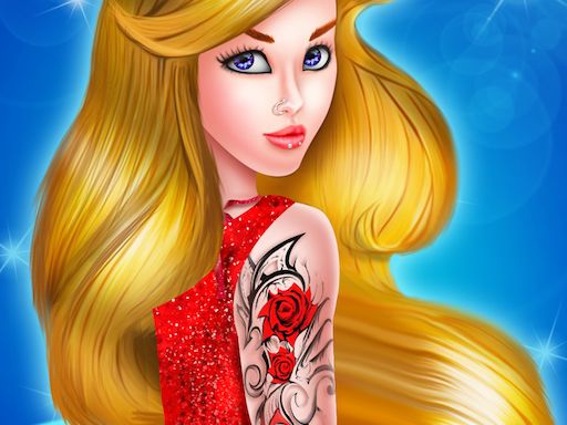Tattoo Salon Art - browser game screenshot