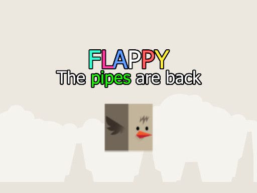 Flappy - the pipes are back - browser game screenshot