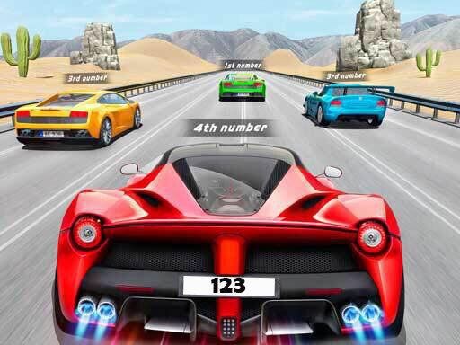 BMW car Driving Super 3D  - browser game screenshot