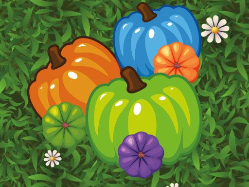 Color Pumpkin Match - browser game screenshot