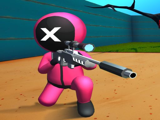 Squid Sniper Challenge Game - browser game screenshot