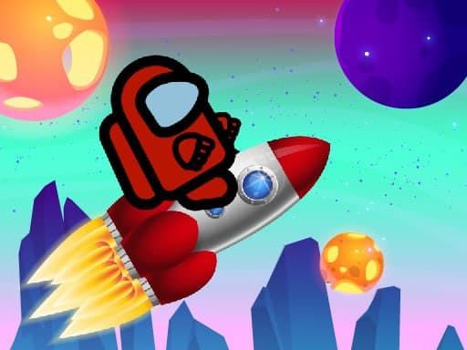 Among Us Run Super Fast - browser game screenshot