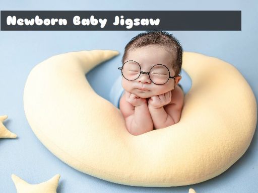 Newborn Baby Jigsaw Newborn Baby Jigsaw - browser game screenshot