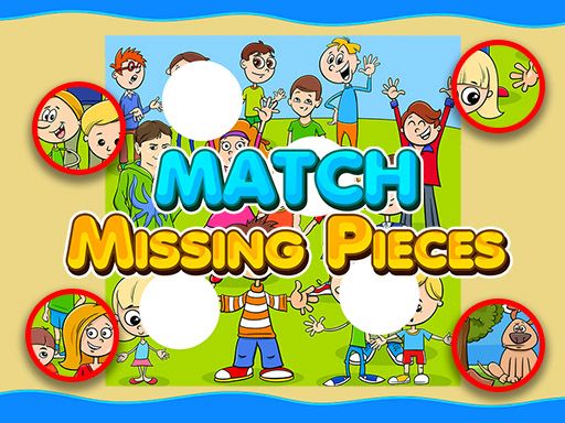 Match Missing Pieces Kids Educational Game Match Missing Pieces Kids Educational Game - browser game screenshot