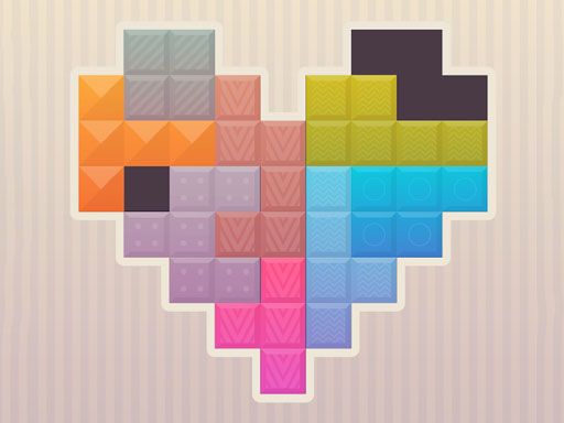 Tangram Grid Game - browser game screenshot