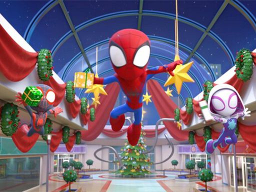 Jump Into Wow Christmas - browser game screenshot