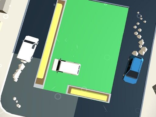 Swipe To Park The Cars - browser game screenshot