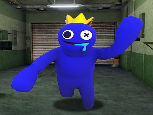 Scary Rainbow Friends - browser game screenshot