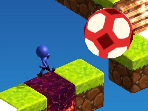 Endless Runner Super Hero Stunt - browser game screenshot