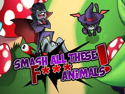 Smash all these f.. animals - browser game screenshot