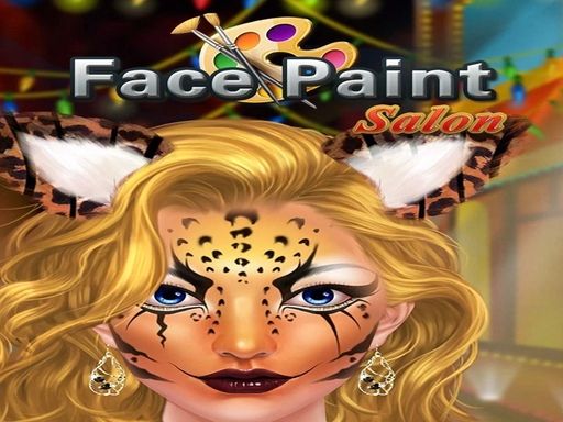 Face Paint Salon Halloween - browser game screenshot