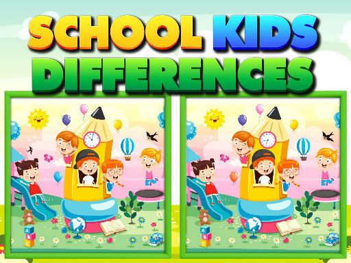 School Kids Differences - browser game screenshot
