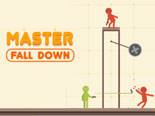 Master Fall Down - browser game screenshot