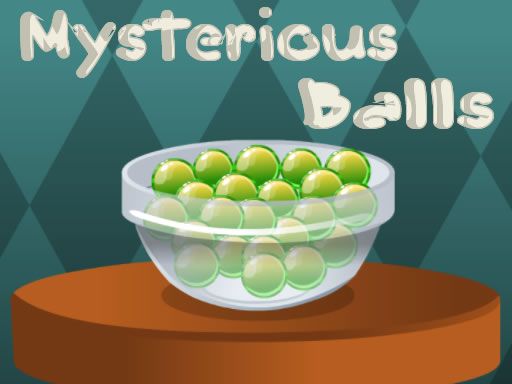 Mysterious Balls - browser game screenshot