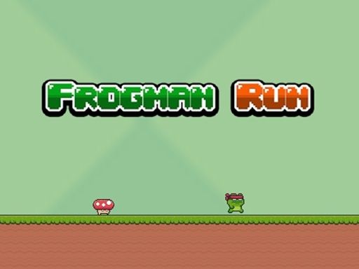 Frogman Run - browser game screenshot