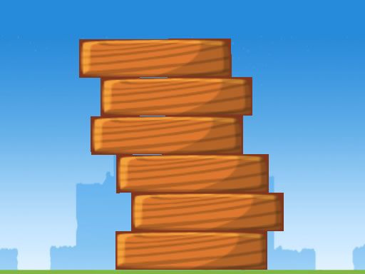 Wood Tower - browser game screenshot