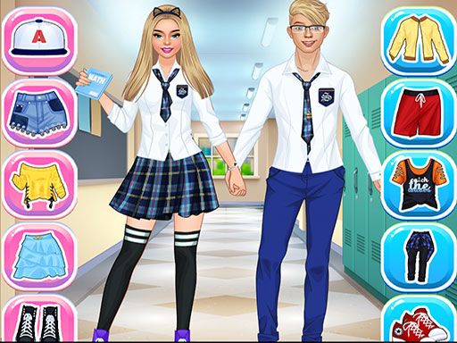 College Girl & Boy Makeover - browser game screenshot