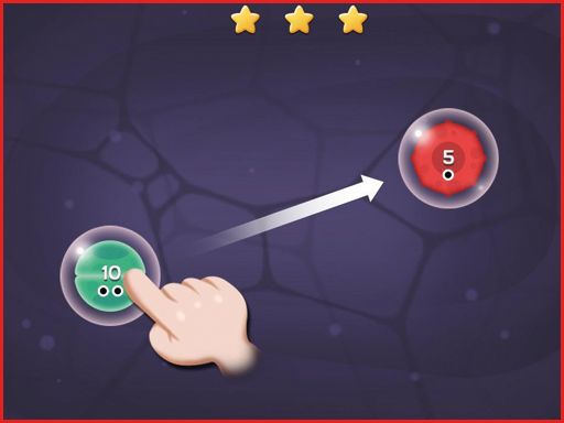Cell Expansion War - browser game screenshot