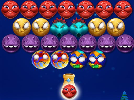 Bubble Monsters Shooter - browser game screenshot