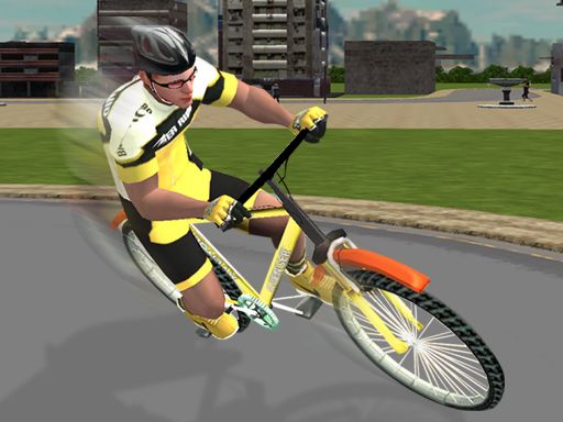 Pro Cycling 3D Simulator - browser game screenshot