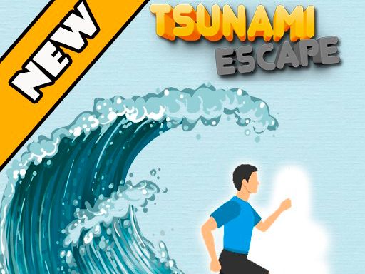 Tsunami Escape - browser game screenshot