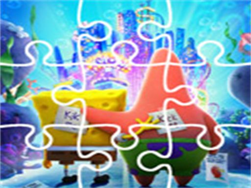 Spongebob Sponge On The Run Jigsaw - browser game screenshot