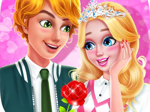 High School Princess Date Spa - browser game screenshot