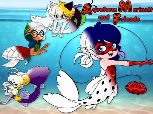 Aquaform Marinett and Friends 2022 - browser game screenshot