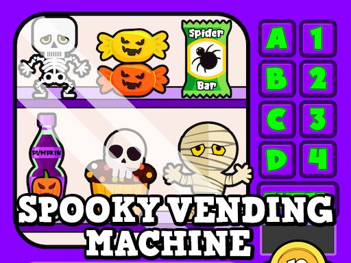 Spooky Vending Machine - browser game screenshot