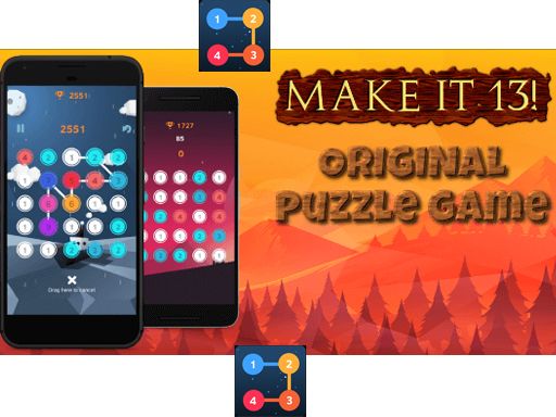 Make it 13! - browser game screenshot