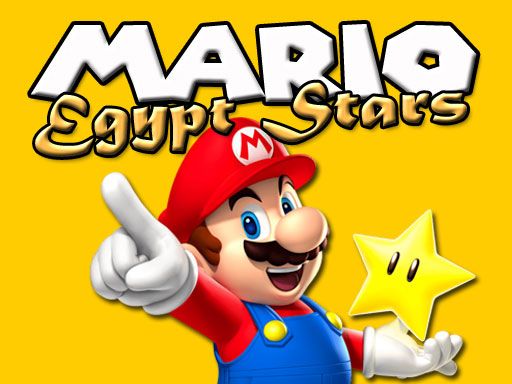 Mario Egypt Stars - browser game screenshot