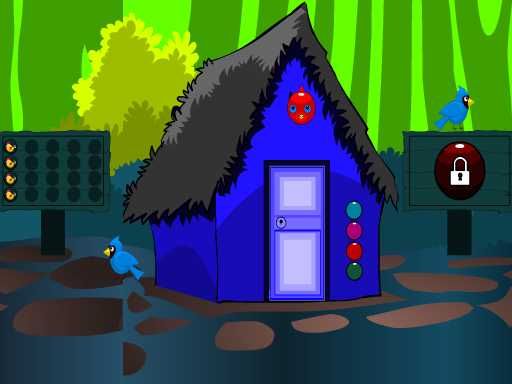 Shelter House Escape - browser game screenshot