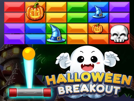 Halloween Breakout Halloween Breakout - browser game screenshot