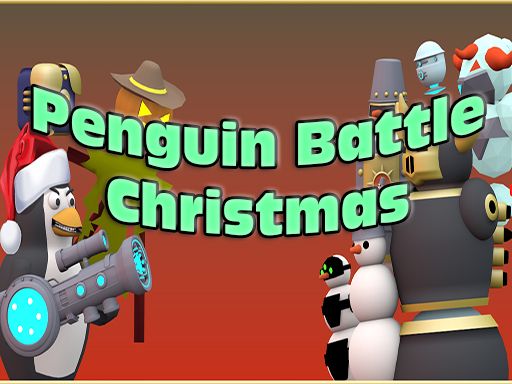 Penguin Battle Christmas - browser game screenshot