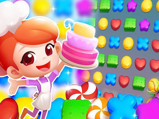 Cream Candy Raining - browser game screenshot