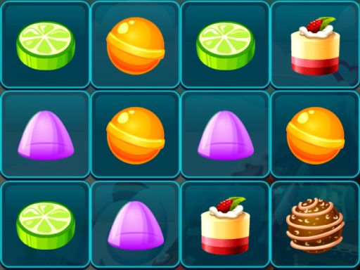 New Year Puddings Match New Year Puddings Match - browser game screenshot