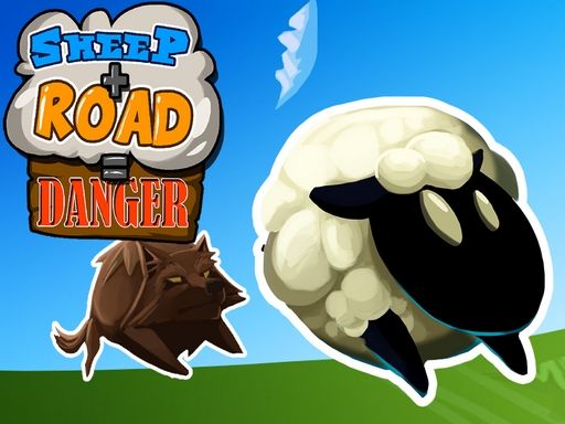 Sheep + road = Danger - browser game screenshot