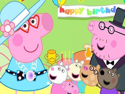 Peppa Pig Dress Up - browser game screenshot