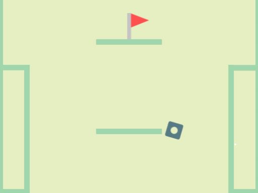 Jumping Box - browser game screenshot