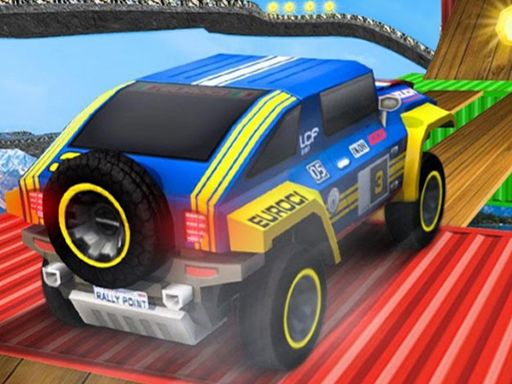Super Jeep Mega Ramp Driving - browser game screenshot