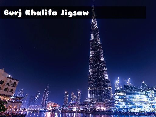 BURJ KHALIFA JIGSAW - browser game screenshot