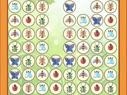 Bugs Match - browser game screenshot