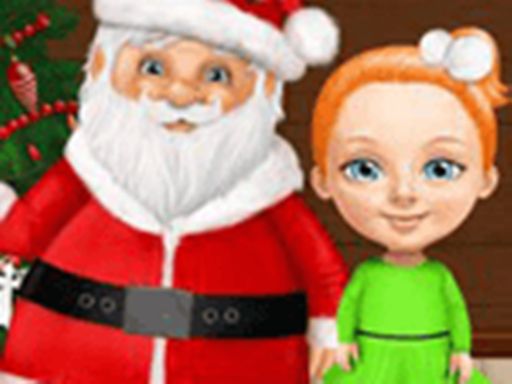 Sweet Baby Girl Christmas - Fun Holiday - browser game screenshot