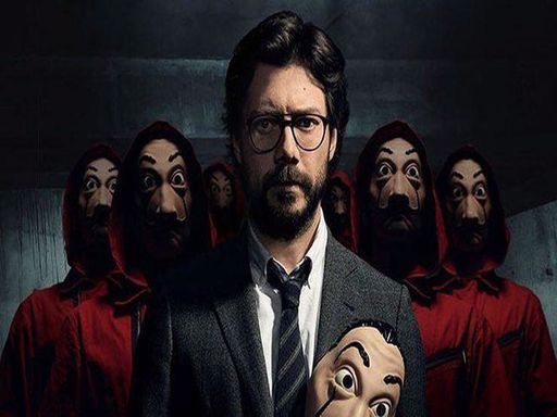 La Casa De Papel - browser game screenshot