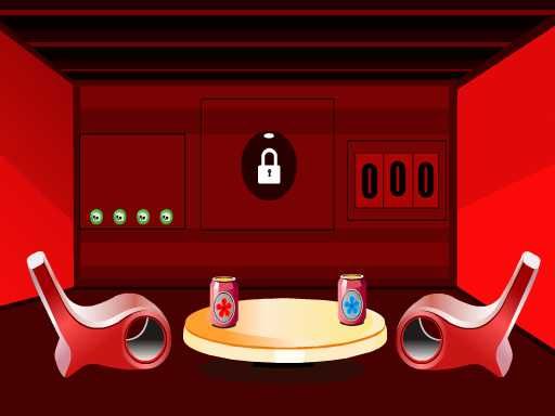 Red Villa Escape - browser game screenshot