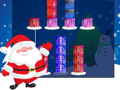 Christmas Gifts Sorting - browser game screenshot