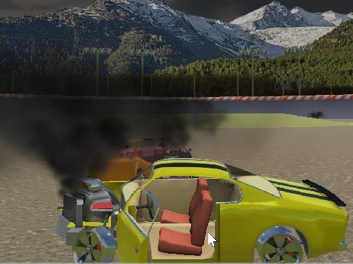 Randomation Demolition Speed Car Crash - browser game screenshot