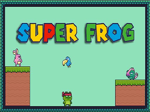 Super Frog - browser game screenshot