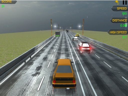 Funny Racing - browser game screenshot